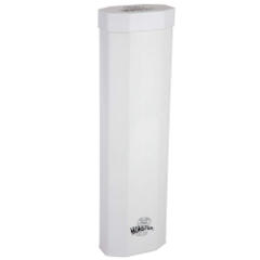 Monster Dual Playmat Tube - Opaque White